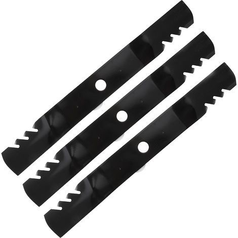 Jardiaffaires – Jeu de 3 lames Gator Mulching 72 pouces – Compatible Kubota ZD28 ZD326 ZD331 RCK72P-28Z – Performance de mulching efficace (1/3)