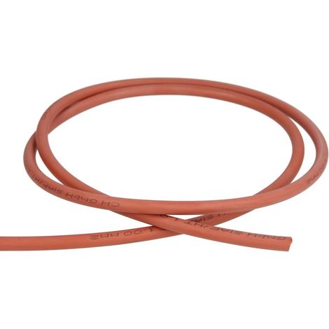 Câble d'allumage silicone jusqu'à 180°C diamètre 7 mm