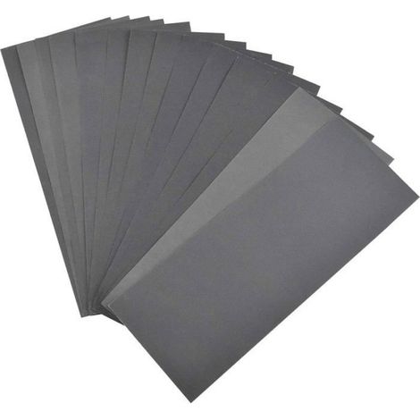 Papier De Verre Papier Abrasif Carrosserie Feuilles Abrasives Papier Poncer Mur Papier De Verre Bois Papier À Poncer À L'Eau[EC4] (1/5)