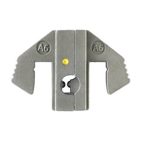 TOOLCRAFT PLE-0A6 Accessoires de sertissage pour cosses plates isolées Ouverture de serrage: 4.0 à 6.0 mm² adapté pour (1/5)