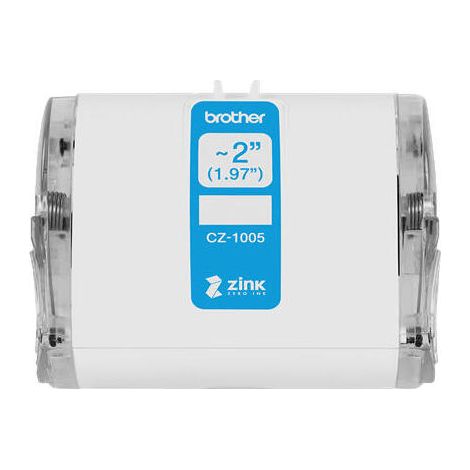 Brother CZ-1005 - Cintas para impresoras de etiquetas (CZ, inyección de tinta, VC-500W), azul (1/4)