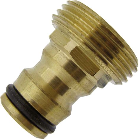 Connettore per tubo dell'acqua in ottone da 3/4 di pollice