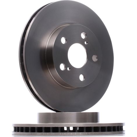Lot de 2 Disques de frein BOSCH 0 986 478 584 TOYOTA 43512 20470 43512 20480 (1/2)