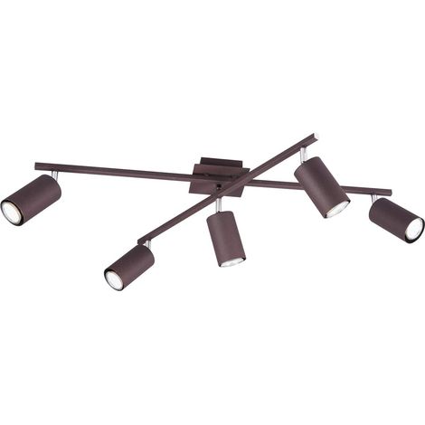 Plafonnier Marley 612400524 - En métal - 5 ampoules - Sans 1 ampoule GU10 (1/5)