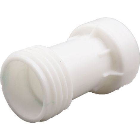 Zubehör für IBC-Tanks, IBC-Adapter S60 x 6, Verlängerungsstück, Zubehör für IBC-Container, gerades Grobgewinde S60 x 6 auf Grobgewinde S60 x 6, mit PVC-Dichtung. (1/2)