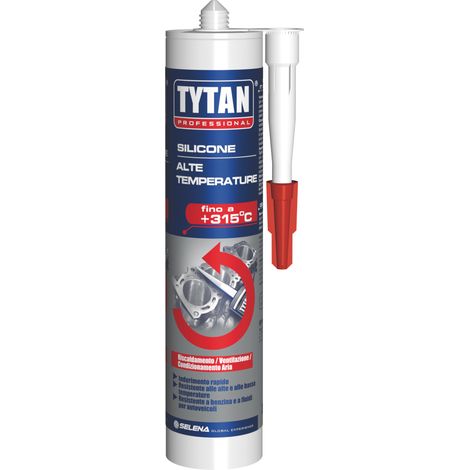 Tytan SILICONE ALTA TEMPERATURA  ml. 300 - Nero