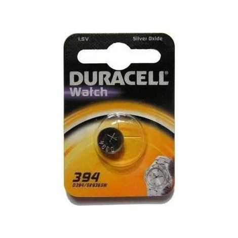 Knopfzelle Duracell 394 1 5 Volt Blister 10 Stück