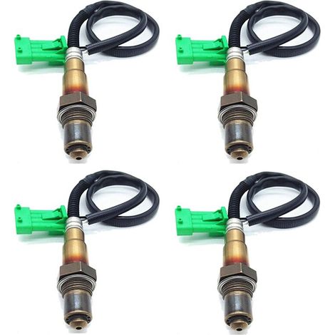 Cuatro sensores de regulación de O2 0258006027 para los modelos Berlingo C2, C3, C4, C5, C6, C8, 206, 306, 307, 407 y Clio, número de pieza: 1618Z6 1628HN (1/4)