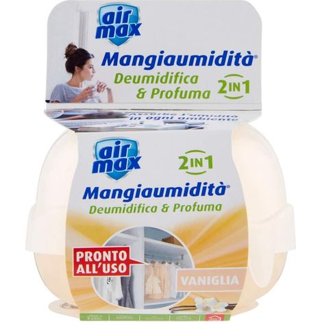 KIT DEUMIDIFICATORE+PROFUMO 40 G VANIGLIA AIR MAX