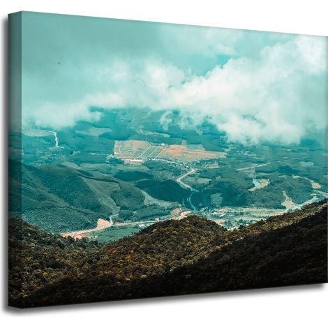 Leinwanddruck Naturlandschaft Hochland 50x40 cm