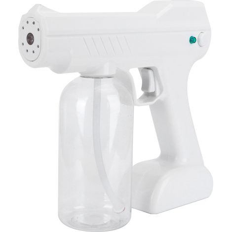 Pulvérisateur d'eau nano à lumière bleue de 800 ml pour le nettoyage de la maison, machine de pulvérisation portable, sans fil et rechargeable. (1/5)