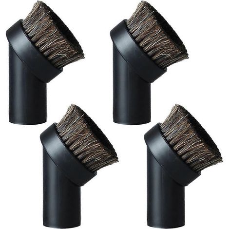 Brosse pour aspirateur Inner Diameter 32mm Aspirateur Mixed Horse Hair PP Brosse Round Head Brosse Nozzle B (1/5)