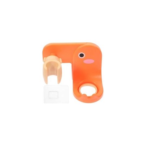 Support de Pommeau de Douche Support de Baguette de Douche à Main Réglable avec Porte- Bouteilles de Gel Douche Crochet Porte- Shampooing Support Mural sans Perçage pour Salle de (1/5)
