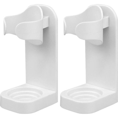 2 supports pour brosses à dents électriques