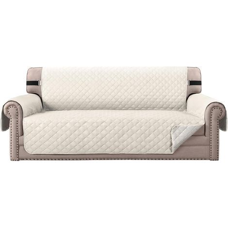 Sofabezug mit Rautenmuster, wasserdichter Sofabezug mit Armlehnen zum Schutz Ihres Sofas (1/5)