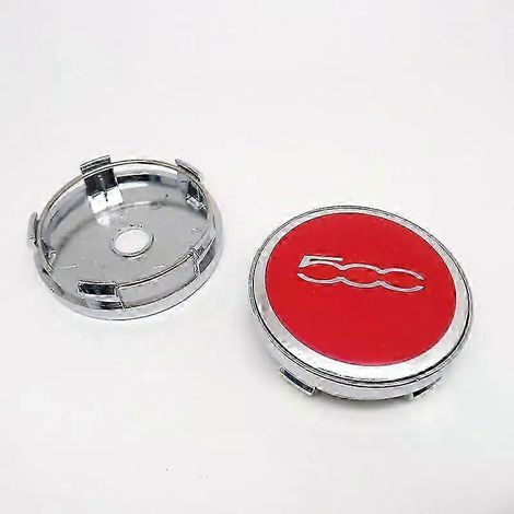 4 enjoliveurs centraux de 60 mm compatibles avec les jantes Fiat 500, Punto, Stilo, Bravo, Ducato, Freemont, 124 et 600. Enjoliveurs anti-poussière discrets. (1/4)
