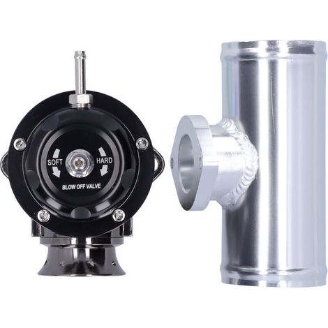 Billet-Aluminium-Turbinen-Abblasventil, 2,5-Zoll-Flanschtyp RS Universal (Schwarz) FLITI