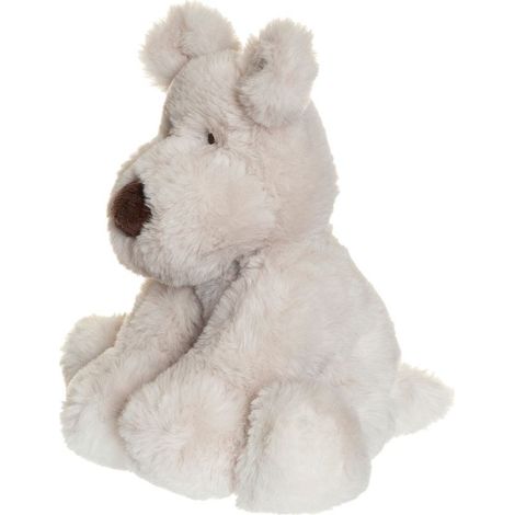 Peluche grise pour chien 25 cm certifiee oeko tex (1/2)