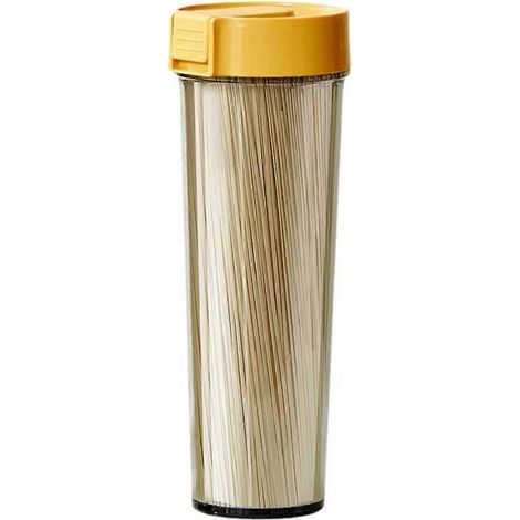 Boîte De Rangement Pour Spaghetti - 1000 ml - Couvercle En Silicone Étanche - Usage Cuisine - 1 Pièce (1/5)