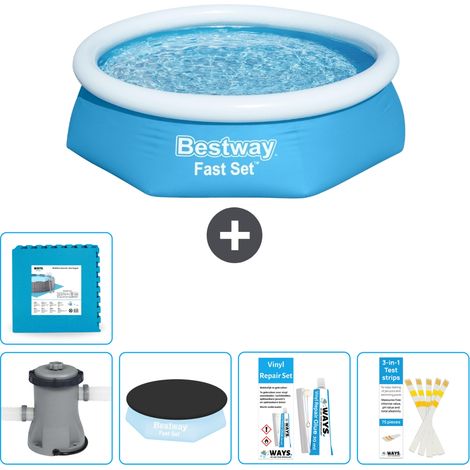 Bestway Bestway Fast Set Ronde - 244x61 cm - 6-pièces  S22625 (1/5)