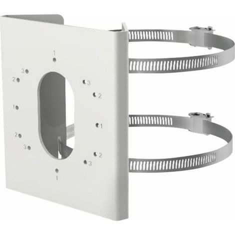 Hikvision Soporte para Postes Cámaras Bullet Blanco - DS-1275ZJ-S-SUS