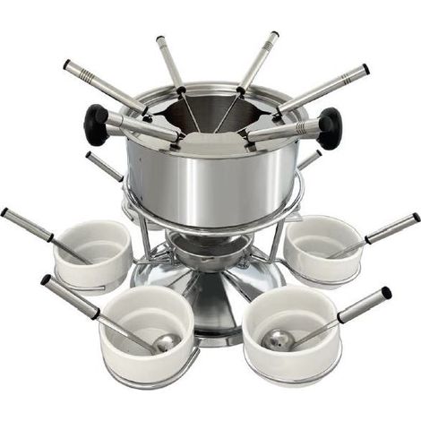 Ensemble à fondue bourguignonne pour 6 personnes, diamètre 17 cm Rotel Swiss Tradition