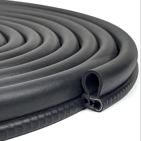 Joint de porte auto en caoutchouc - d’insonorisation Profil d’étanchéité pour camping-car camion voiture bateau et autres appareils (1/5)