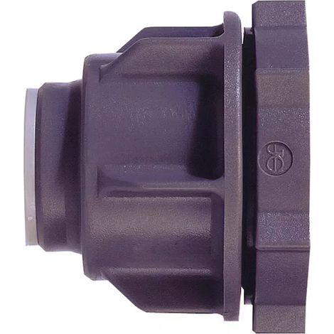John Guest Speedfit Tank Connector 22mm CM0722S (Pack of 2) (1/3)
