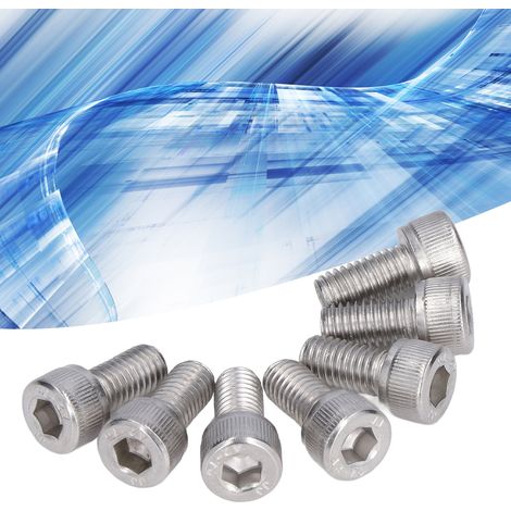 Vente par lots de 50 pièces : boulons cylindriques à filetage grossier M816 finition lisse (81,25). (1/5)