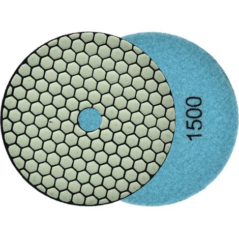 Polierscheibe zum Trockenschleifen von Steinzeug 125 mm GR1500 (25/250) (1/4)