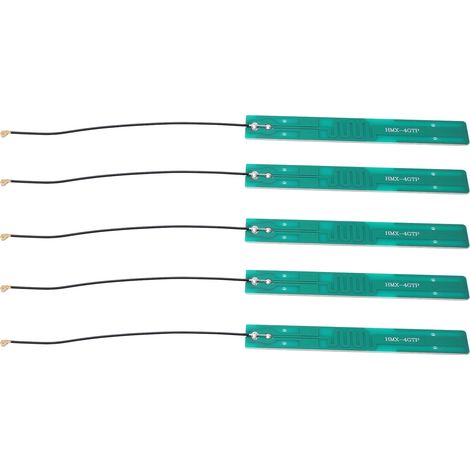 Lot de 5 antennes internes PCB 4G LTE NZ‑4G‑PCB‑011 à gain élevé pour routeur sans fil
