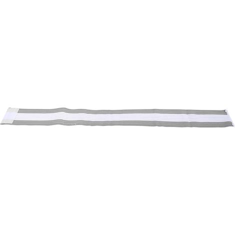 Coussinet de soutien de cheville ajustable, protection élastique, support pour salle de sport et fitness, gris et blanc (1/5)