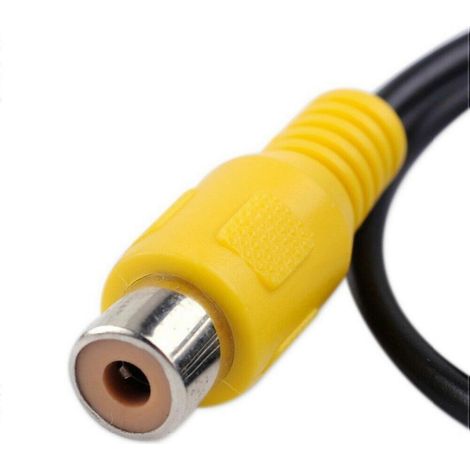 Adaptador de cable RCA para conexión de vídeo de cámara de marcha atrás Fakra (20 unidades) - Adaptador de cable de vídeo Fakra a RCA (1/5)
