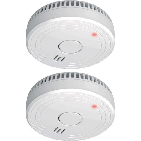Détecteur de Fumée avec 5 ans de Batterie et aimant - Conforme à la norme européenne (1/4)