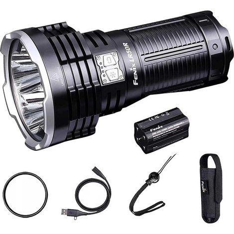 Fenix LR50R tragbare leistungsstarke Lampe schwarze 12000 Lumen