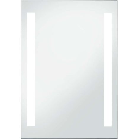 Maison Exclusive - Badezimmer-Wandspiegel mit LEDs 60x80 cm