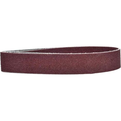 Pièces de ponceuse à bande, bande abrasive, bande abrasive 760x25mm Surface brillante 60-180 grain pour ponceuse à bande(80 mailles) (1/4)