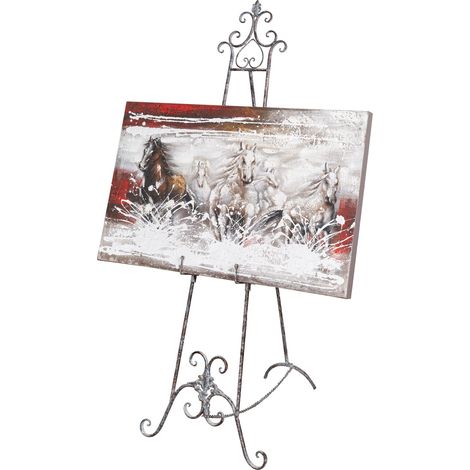Adjustable Easel Menu Holder Restaurant Display Stand Information Sign Holder Iron Easel Picture Easel