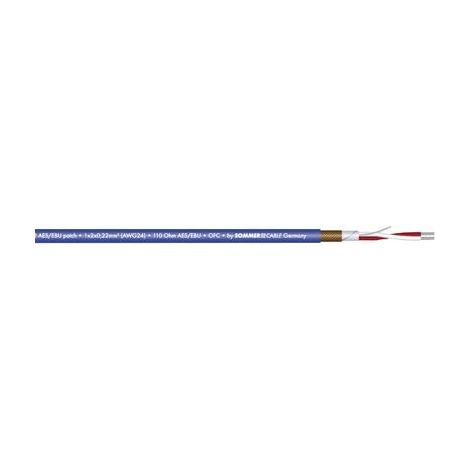 Sommer-Cable Cable digital modelo azul vendido por metro