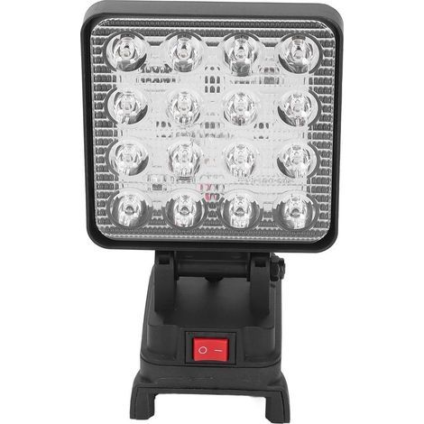 Lampe de travail LED sans fil, Portable, 4 pouces, 16 perles, 18V, lampe mobile Super lumineuse pour l'extérieur, pour batterie Li-Ion 48-11-1820 (1/5)