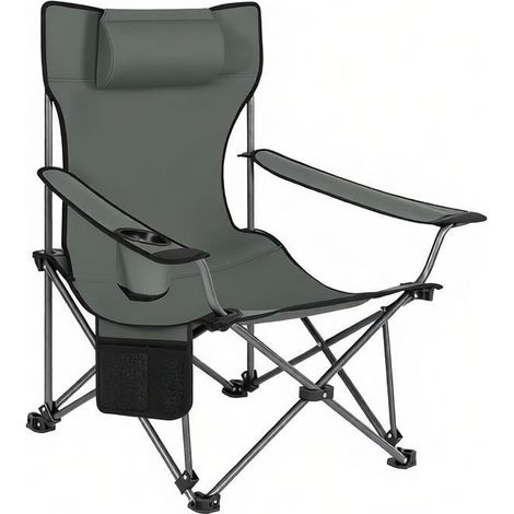 Chaise de pêche avec repose-pieds extensible,chaise de camping portable,chaise pliante ergonomique,chaise de randonnée,chaise de loisirs