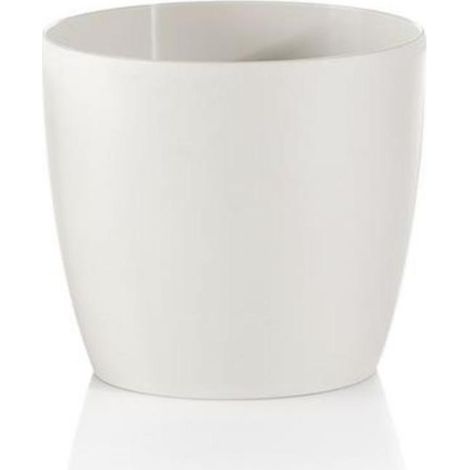 Vaso tondo "Madeira Colour" per fiori e piante, in plastica, da giardino -14 cm