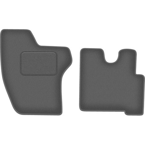 Tappetini auto in velluto grafite per: furgone VW LT II (1996-2006) (1/5)
