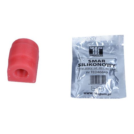 TED-GUM CAOUTCHOUC STAB. BMW T. E36/46 Q:17MM INTERNE POLYURÉTHANE