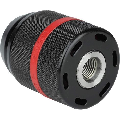 Mandrin de perceuse à main sans clé, support 1/2-20UNF 213 mm mandrin de perceuse à serrage automatique adaptateur de mandrin de perceuse multifonctionnel remplacement sans clé à des fins multiples (1/5)