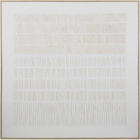 Morens 3d canvas 100x100cm bianco - Atmosphera créateur d'intérieur (1/3)