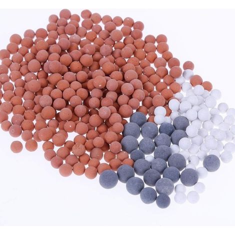 9 packs de pommeaux de douche avec sphères anti-calcaire de remplacement à ions minéraux (1/5)