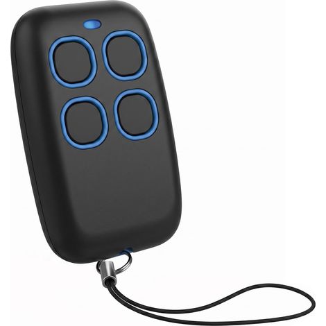 Télécommande universelle 4 en 1 pour portail, multifréquence 280-868 MHz, commande sans fil programmable pour automatisme de portail et porte de garage (1/5)