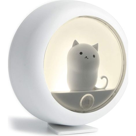 Veilleuse à détecteur de mouvement avec batterie rechargeable intégrée pour mur, placard, chambre, salle de bain, chambre d'enfant, cuisine, couloir, escaliers, avec 2 niveaux de luminosité (1/5)