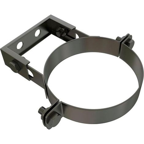 TEN – Bride murale inox 800180 réglable D180mm – Accessoire montage Inox 304 – Pour espaces confinés et chantiers humides